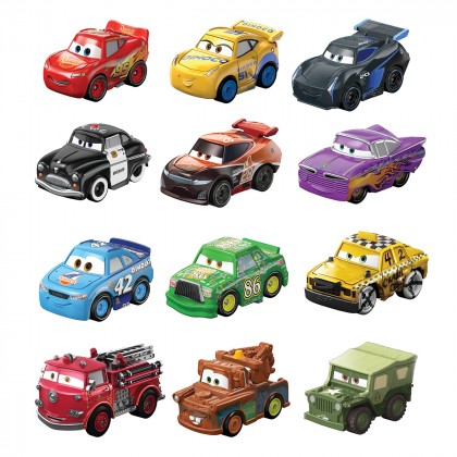 

Металлический мини-гонщик Mattel Cars (в ассорт) (17-6086422)