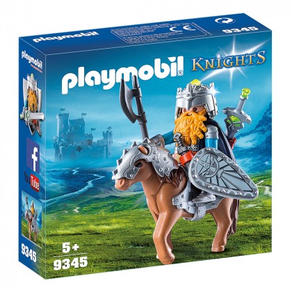 

Игровой набор Playmobil Боевой гном на пони (17-6335865)