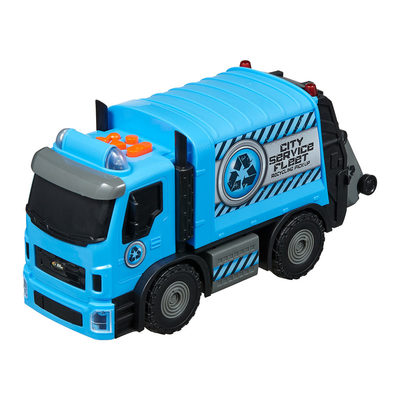 

Машинка Road Rippers City service fleet Мусоровоз синяя моторизованная (20192) (10-556174)
