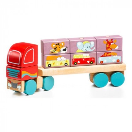 

Игрушка Cubika Тягач с кубиками LM-14 (17-6080987)