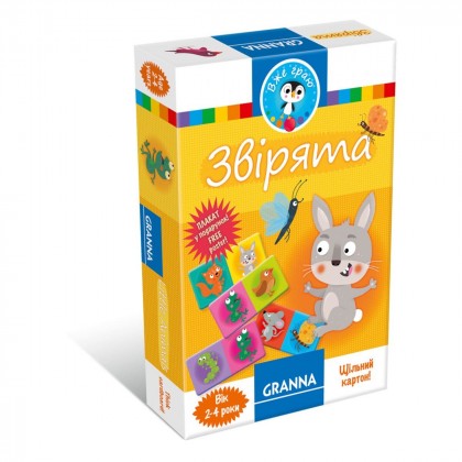

Настольная игра GRANNA Зверята 27 эл. (17-6079670)