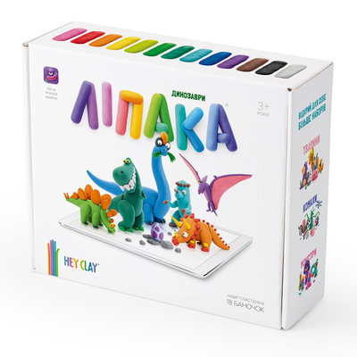 

Набор пластилина Hey clay Липака Динозавры (s006dinos) (10-554904)