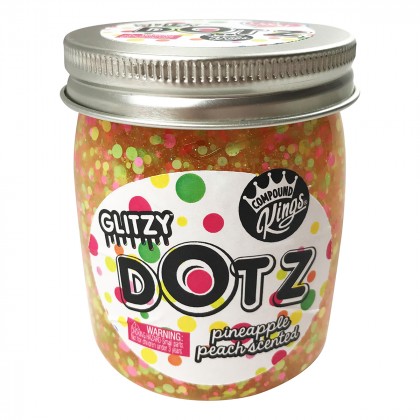 

Лизун Compound Kings Glitzy Dotz Pineapple&Peach 210 г (17-6282331)