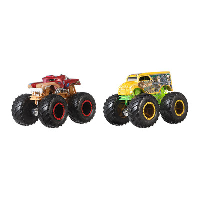 

Набор машинок Hot Wheels Monster trucks Желтая и оранжевая (FYJ64/FYJ69 ) (10-546582)