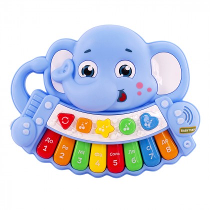 

Музыкальная игрушка-пианино Baby Team Слоник (17-6089669)