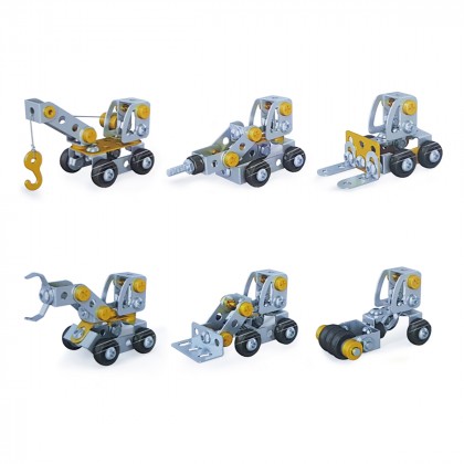 

Конструктор Qunxing Toys Спецтехника (в ассорт) (17-6088121)