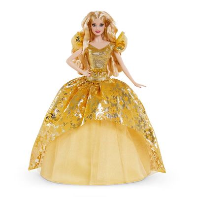 

Коллекционная кукла Barbie Signature Праздничная Барби 2020 (GHT54) (10-556757)