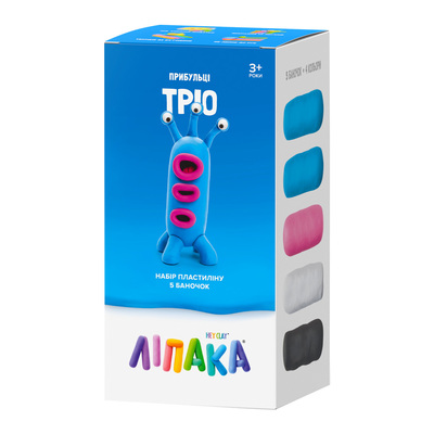 

Набор для лепки ЛІПАКА Трио (MAE004) (10-557921)