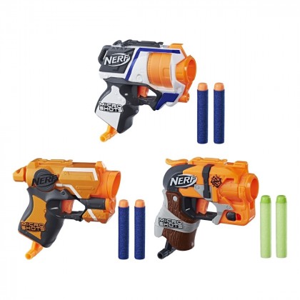 

Бластер Nerf MicroShots TT мини (в ассорт) (17-6333907)