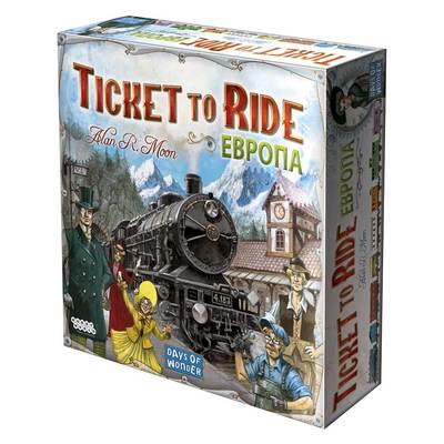 

Настольная игра Hobby World Ticket to Ride Европа (1032) (10-397689)