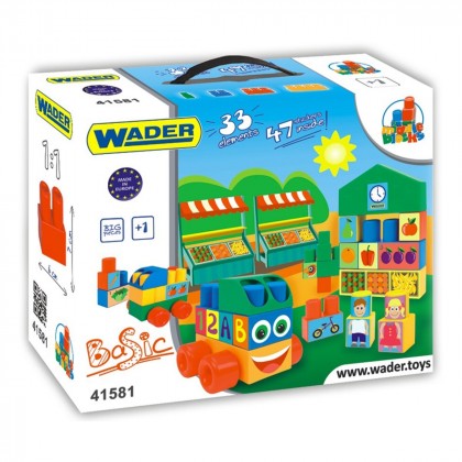 

Конструктор Wader 33 эл. (17-6008467)