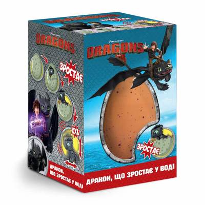 

Игрушка растущая Craze Mega Eggs DreamWorks Dragons в яйце сюрприз (13328) (10-554598)