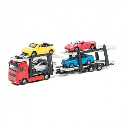 

Игровой набор Технопарк Автоперевозчик с машинами, 1:74 (17-6037807)