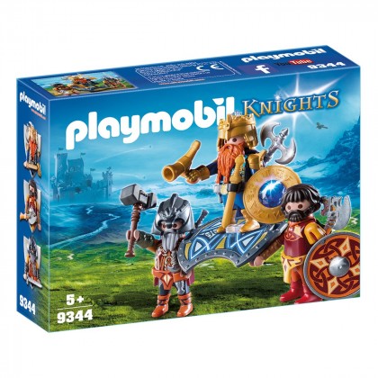 

Игровой набор Playmobil Dwarf King with Guards (17-6334185)