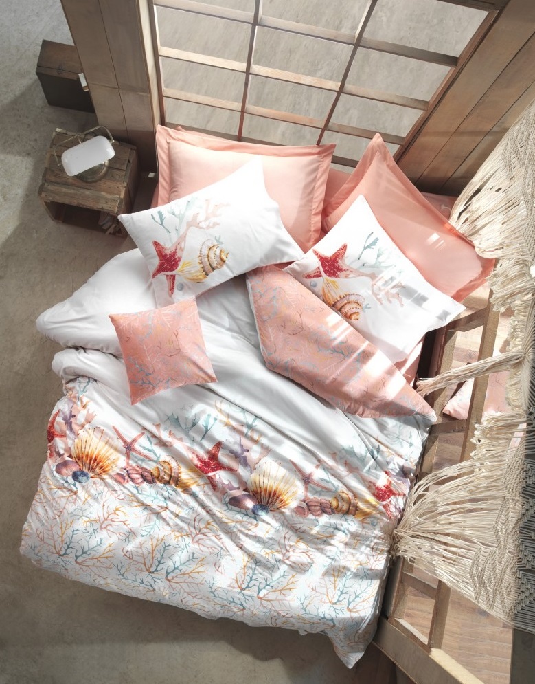 

Комплект постельного белья Cotton Box Ранфорс Lara Pembe 200х220