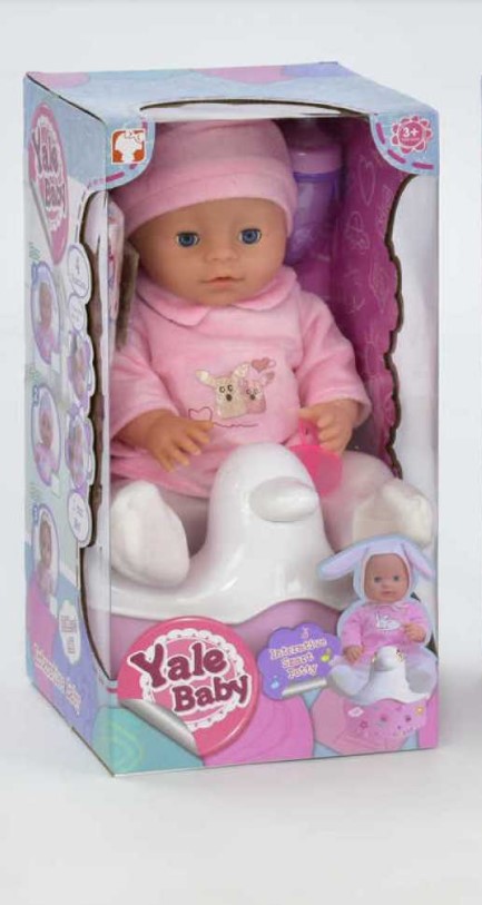 

Интерактивный пупс Yale Baby 40 см с музыкальным горшком Девочка (YL1823Е6)