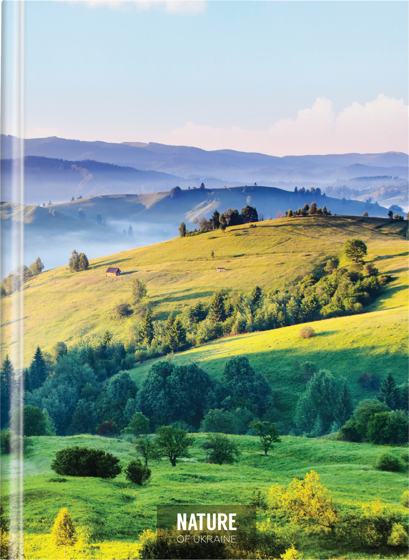 

Блокнот Optima Nature of Ukraine Пейзаж А4 в клетку 96 листов (O20378-13)