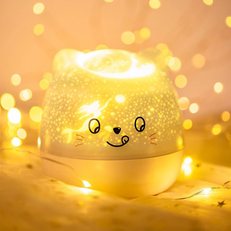 

Музыкальный проектор-ночник "Котик" 3DTOYSLAMP