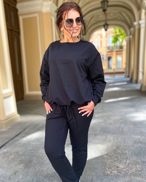 

Спортивный костюм G&M k-72961 - Размер цвет черный, Спортивный костюм G&M k-72961 50-52 Размер цвет черный