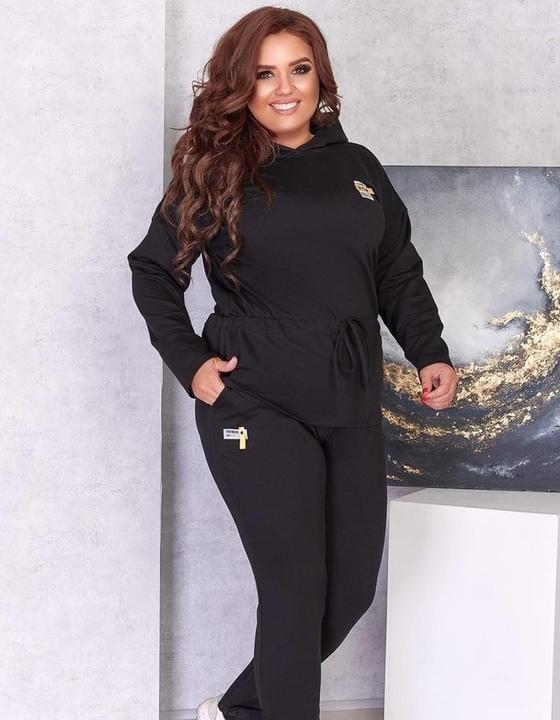 

Спортивный костюм G&M k-71208 50-52 Размер цвет черный
