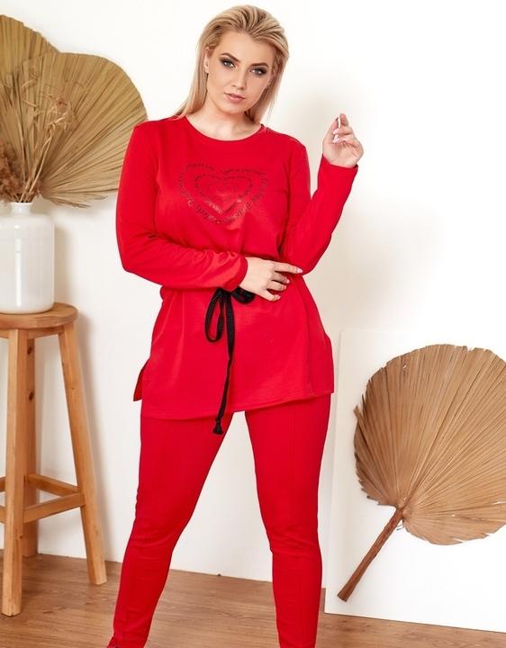 

Спортивный костюм G&M k-71774 56-58 Размер цвет красный