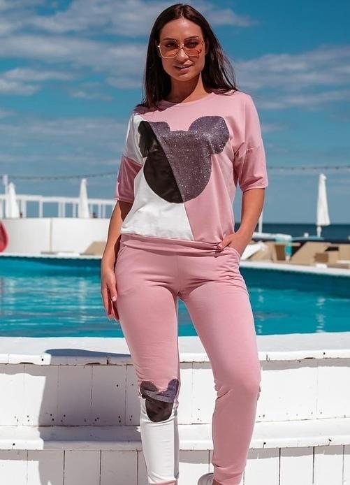 

Спортивный костюм G&M k-69176 - Размер цвет пудра, Спортивный костюм G&M k-69176 48-50 Размер цвет пудра
