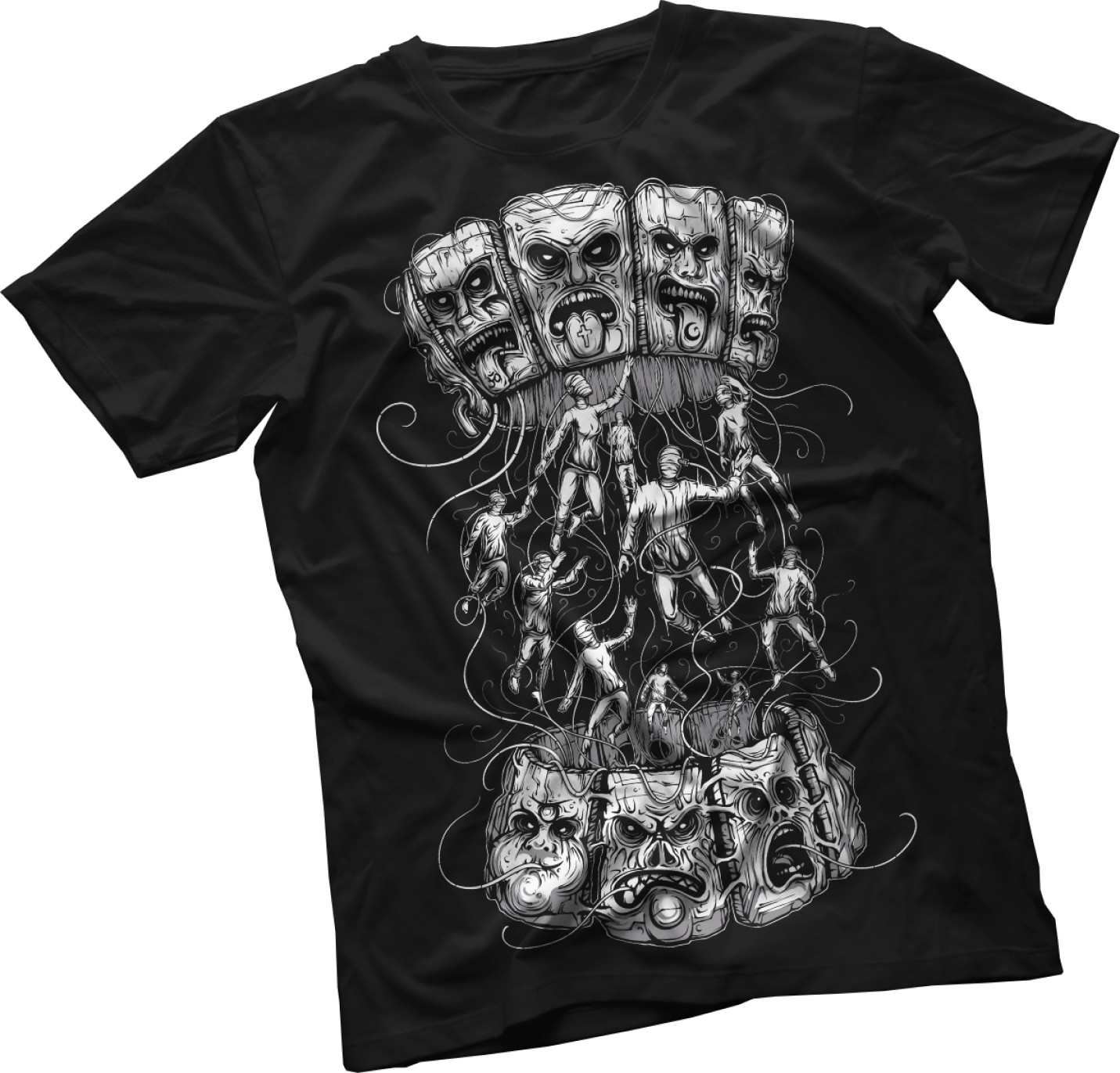

Футболка blakk Masks черная XL (52-54)