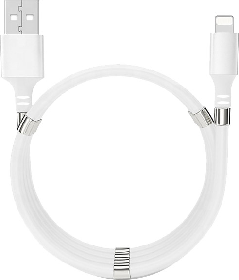 

Дата кабель Florence MagNet Lightning 1 м 3 A White (FL-2202-WL)