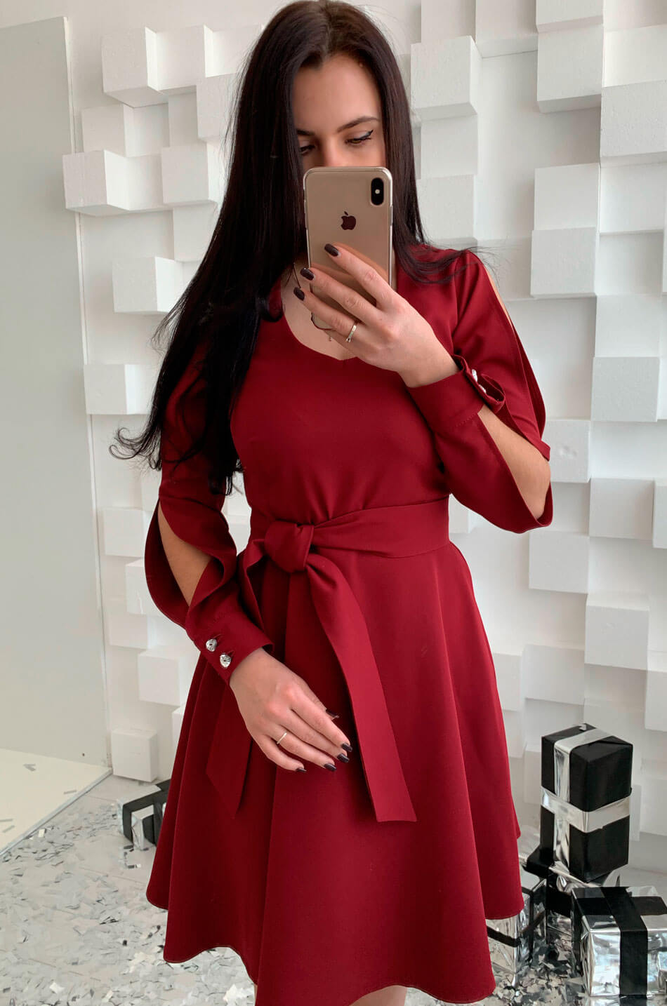 

Платье Milirud 284 Бордовый 42-46