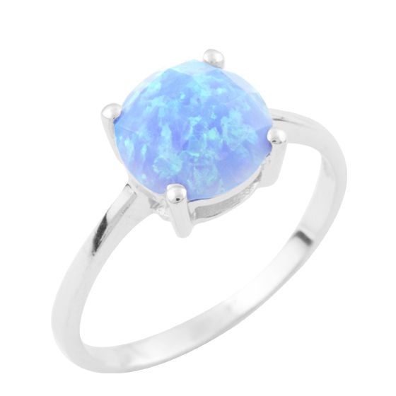 

Серебряное кольцо SilverLine с опалом 0.905ct 18 размер