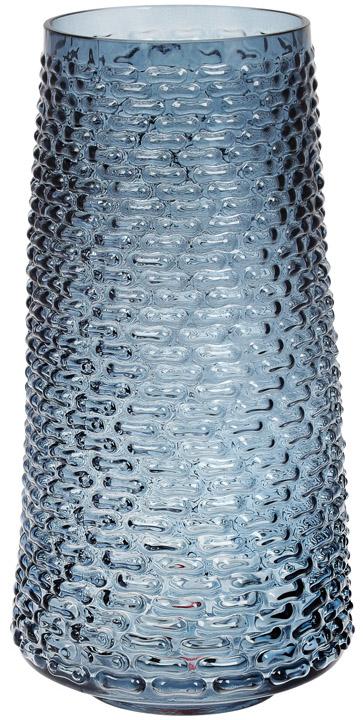 

Ваза декоративная Ancient Glass Флора 19х32.5см, голубое стекло Bona BD-591-244