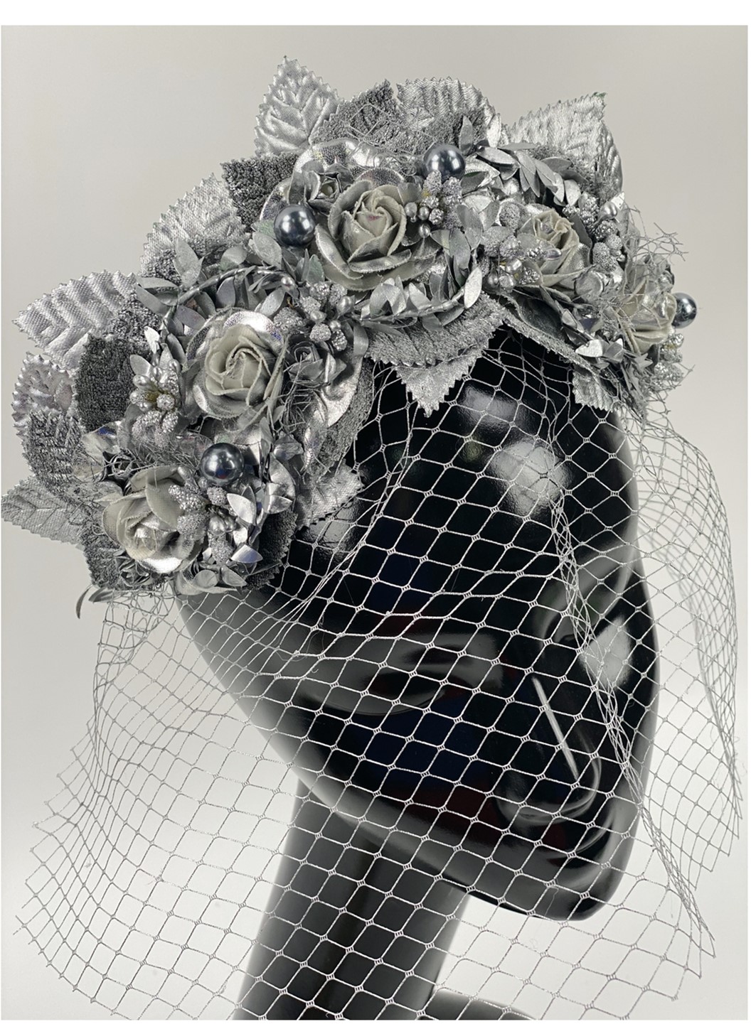 

Венок Seta Decor Charlize 20-893SL Серебристый