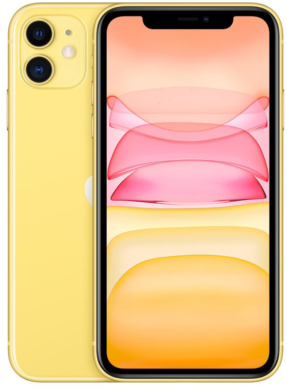 

Мобильный телефон Apple iPhone 11 256GB Yellow Slim Box Официальная гарантия