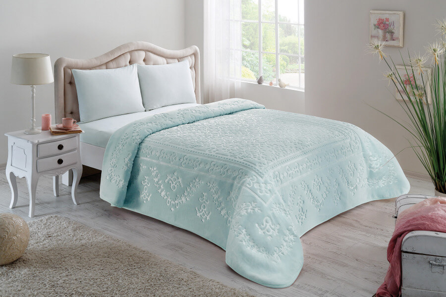 

Покрывало TAC Amira Mint 220×240см