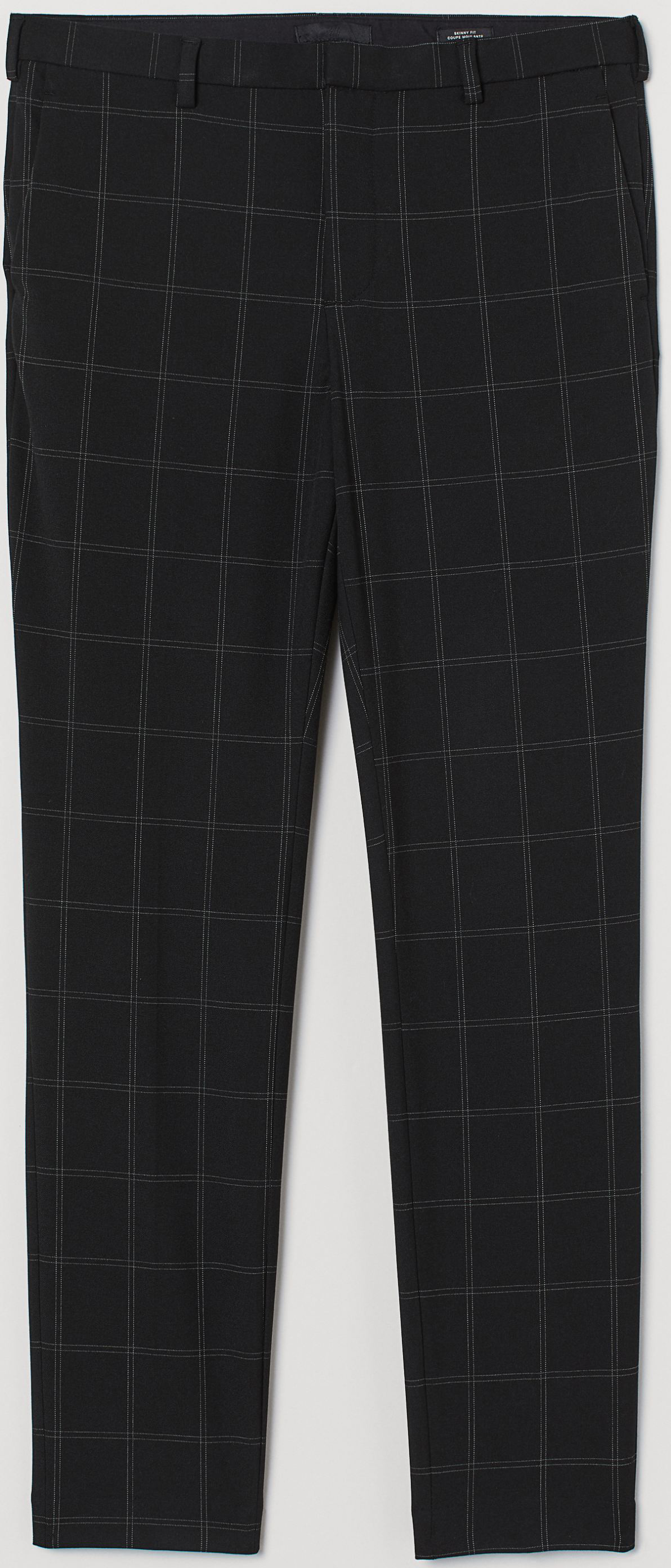 

Брюки H&M 8089380 56 Черные с белым