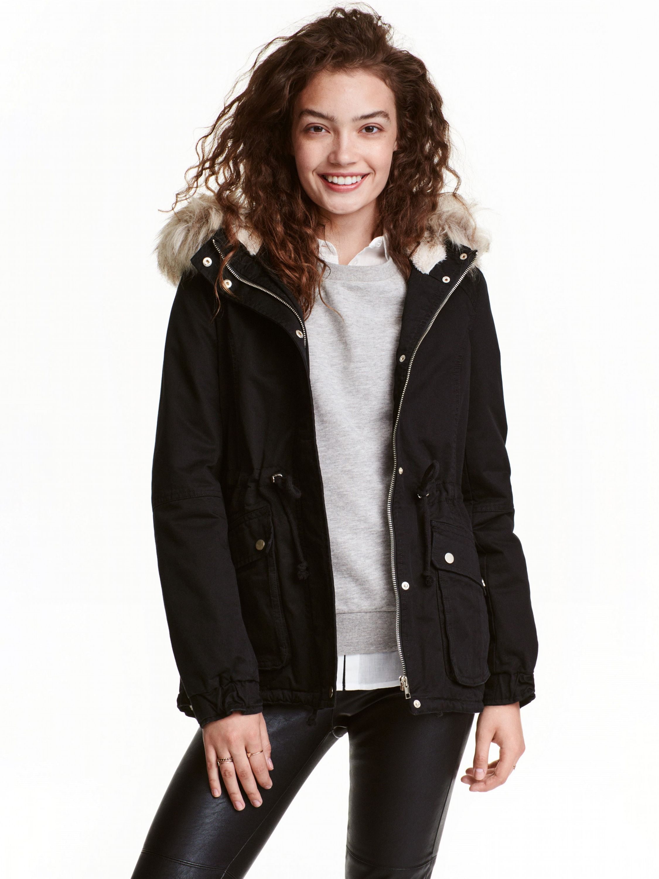 

Парка H&M 4011366 42 Черная