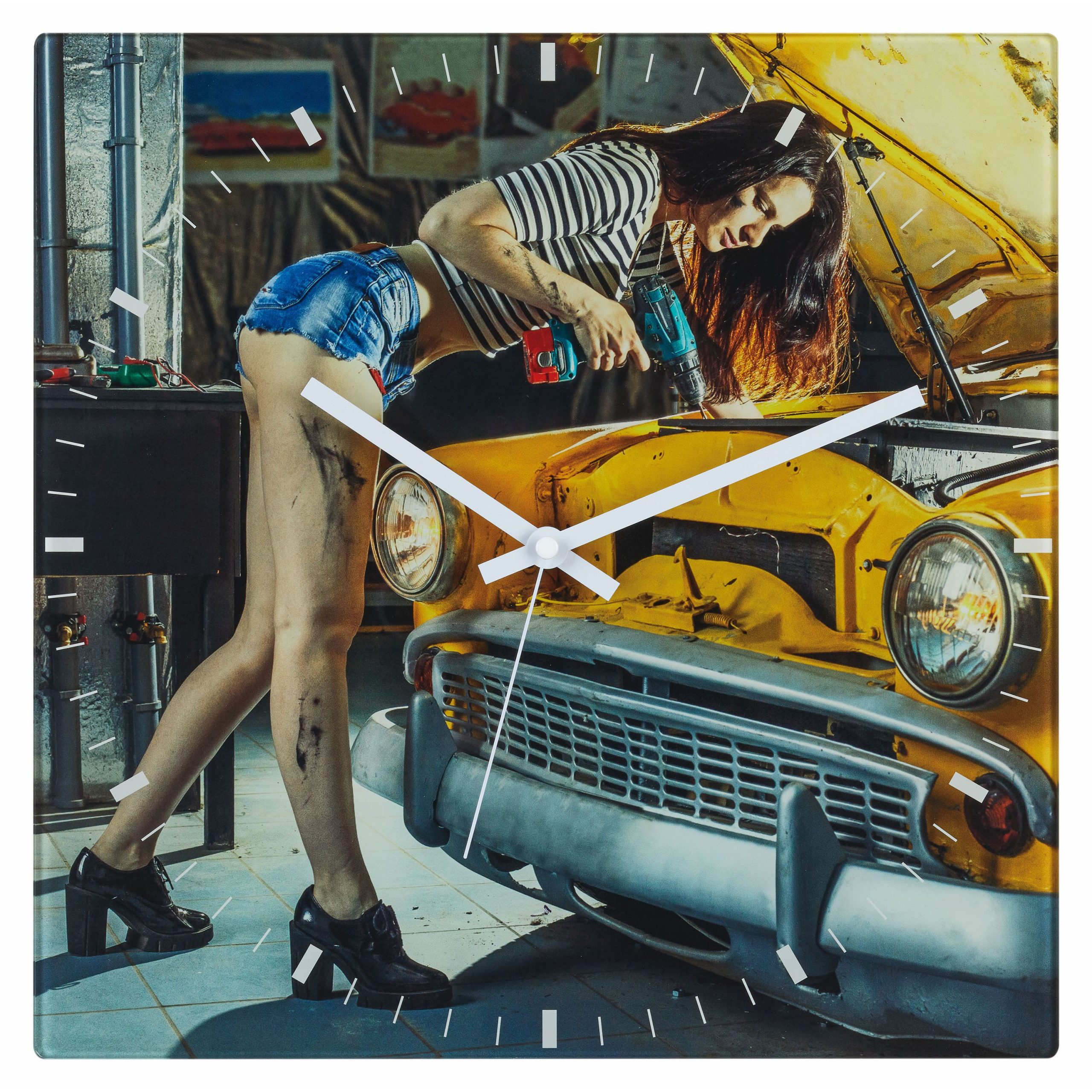 

Настенные часы TFA "Rockabilly"