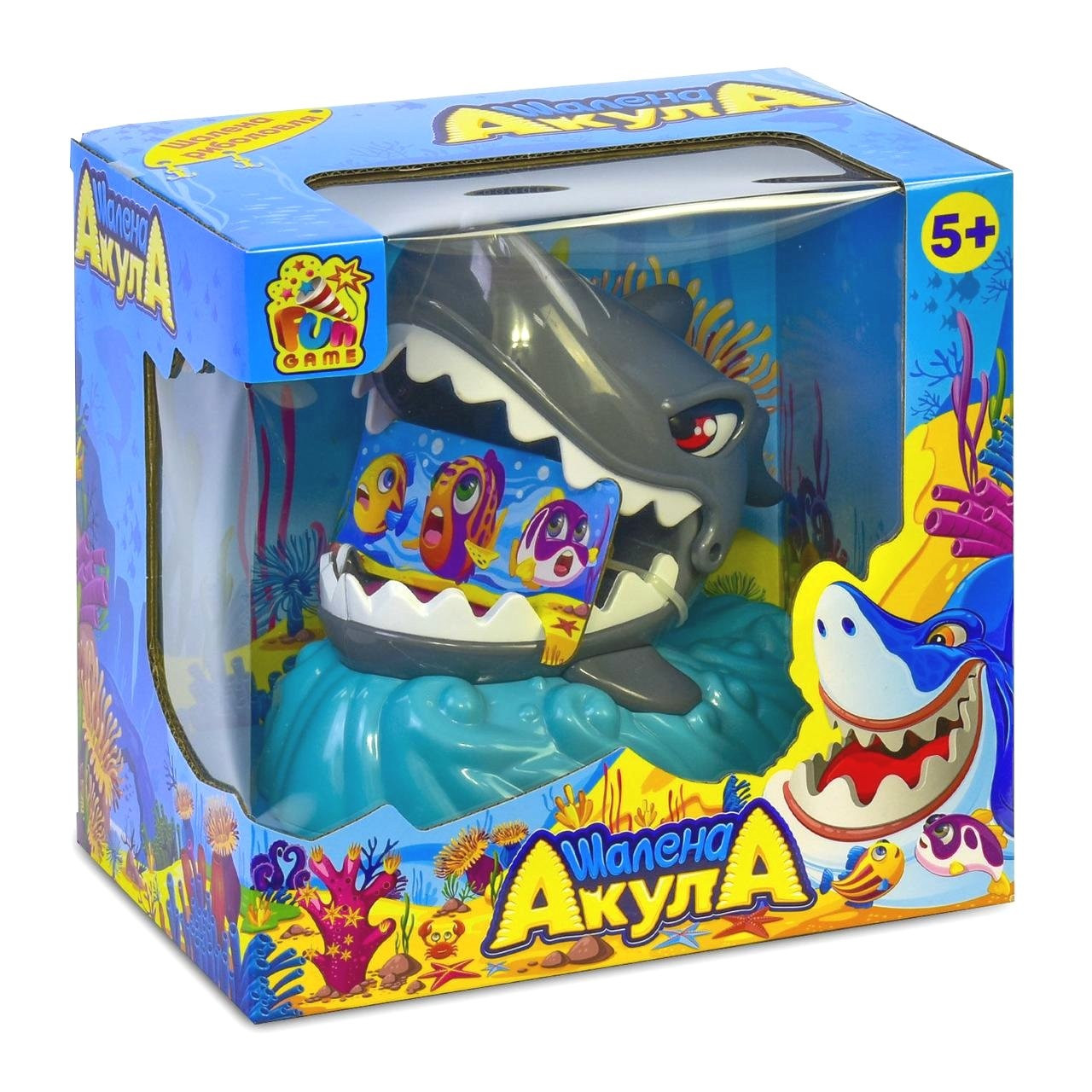 

Настольная игра Безумная Акула от 5 лет FUN GAME (fit0006583) Разноцветный