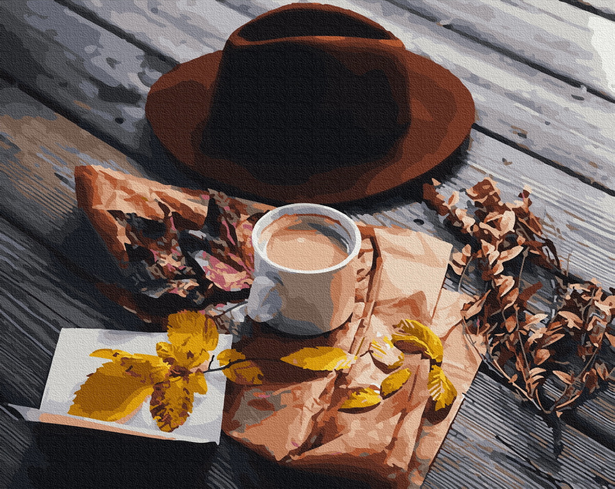 

Картина с номерами "Осенняя раскладка" Brushme 40х50 см (tvo0001725)