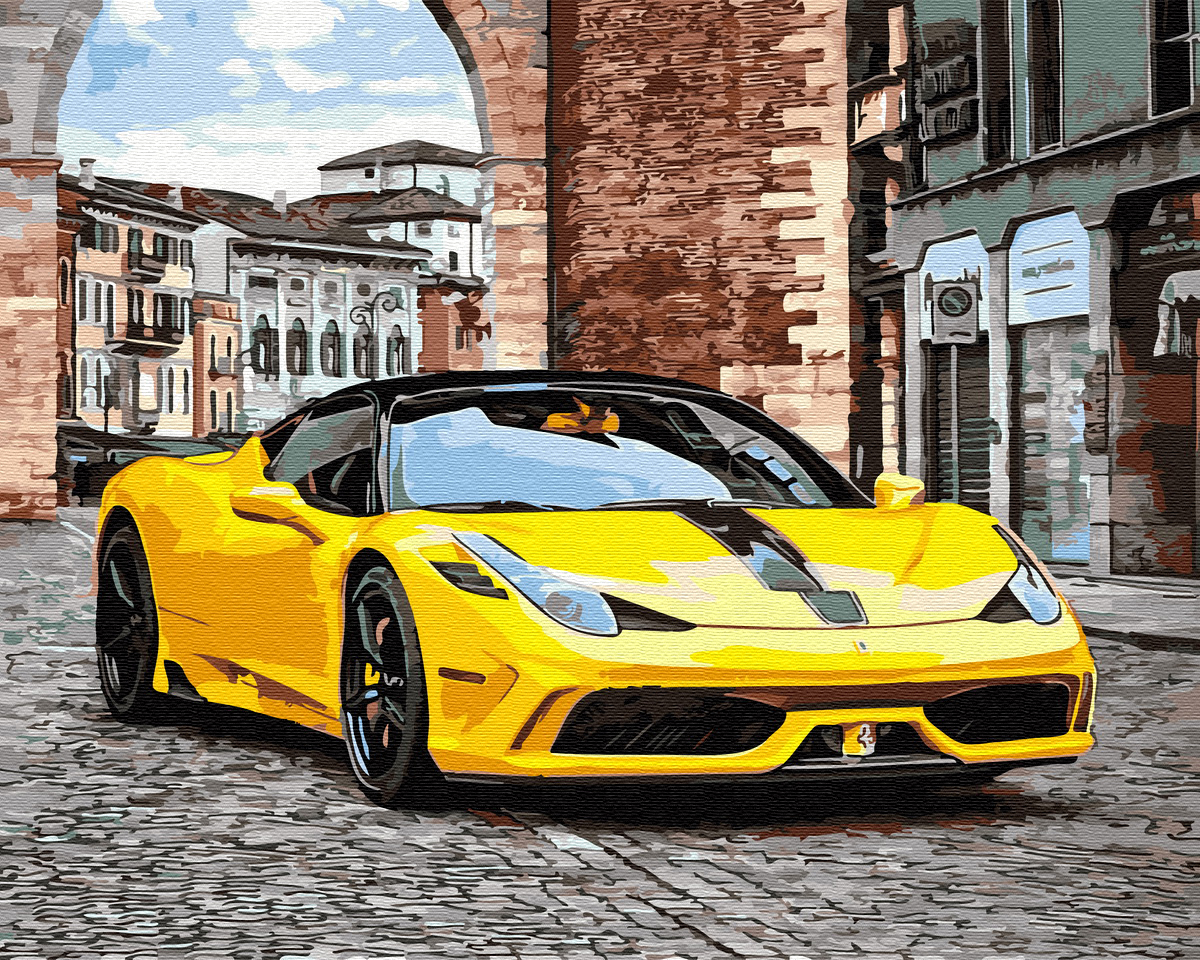 

Картина с номерами "Скоростной Lamborghini" Brushme 40х50 см (tvo0001617)
