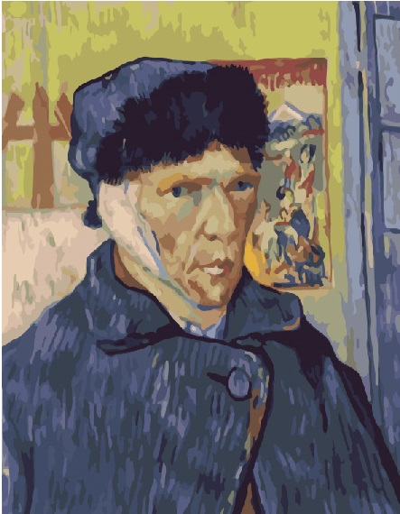 

Картина с номерами "Винсент Ван Гог" Brushme 40х50 см (tvo0001459)