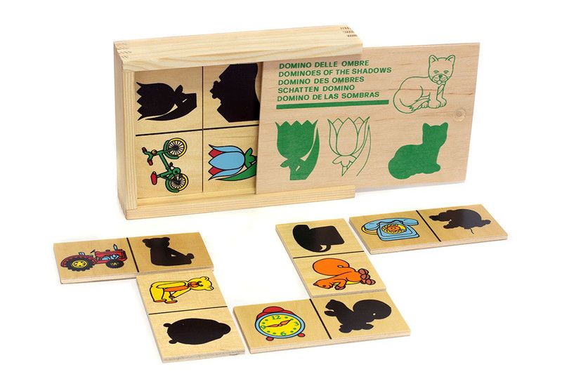 

Настольная игра домино Тени 20 деталей Lam Toys 12,5х6х0,6 см (det0002490) Разноцветный