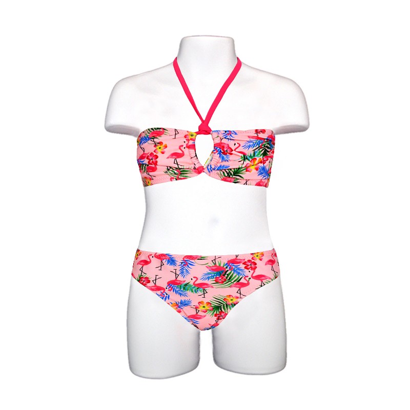 

Купальник раздельный Keyzi Flamingo big 2psc 164 см фламинго-розовый (438557)