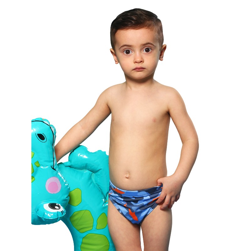 

Плавки для хлопчика Keyzi Fish teeny slip 164 см голубой-рисунок (439131)