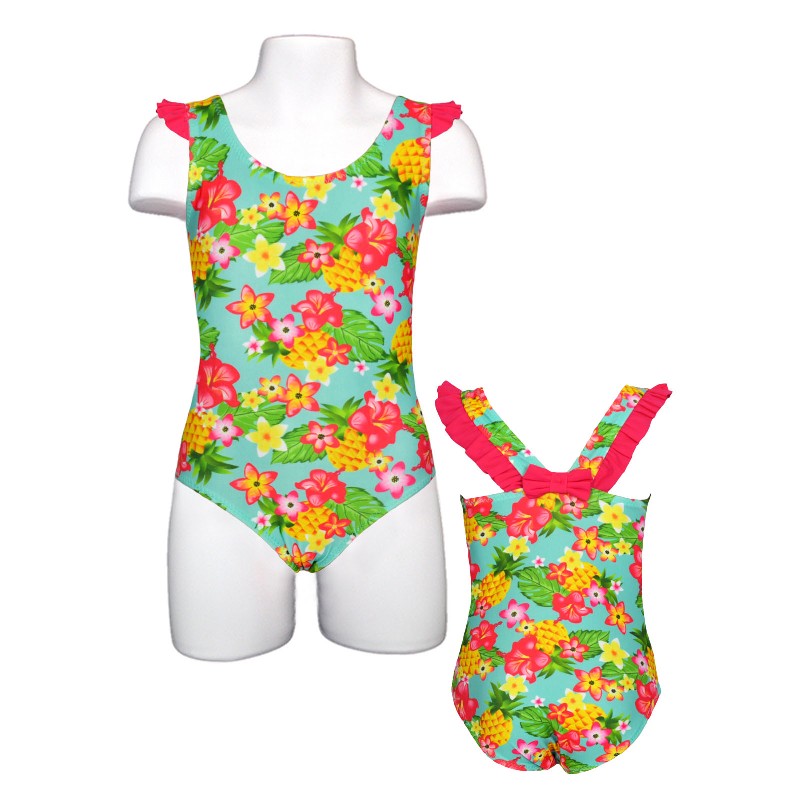 

Купальник сплошной Keyzi Pineapple small 1psc 110 см зеленый-цветы (438580)