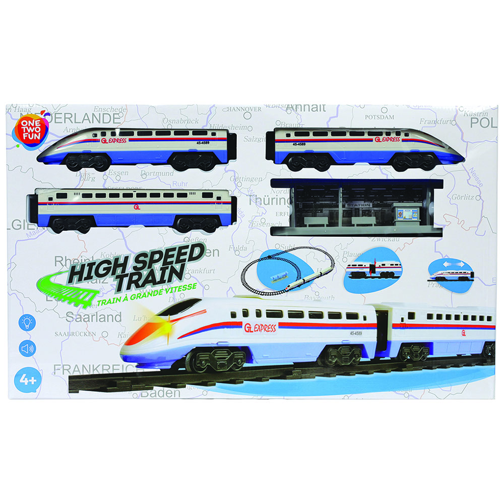 

Железная дорога One Two Fun High Speed Train Скоростной поезд