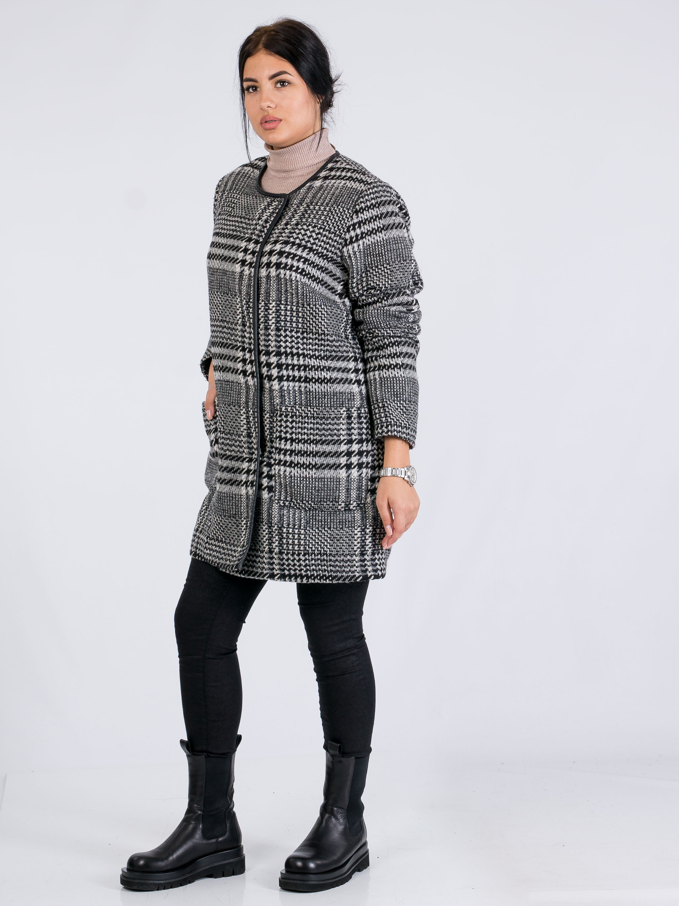 

Пальто Junarose 21005953  Мультиколор, Пальто Junarose 21005953 M Мультиколор