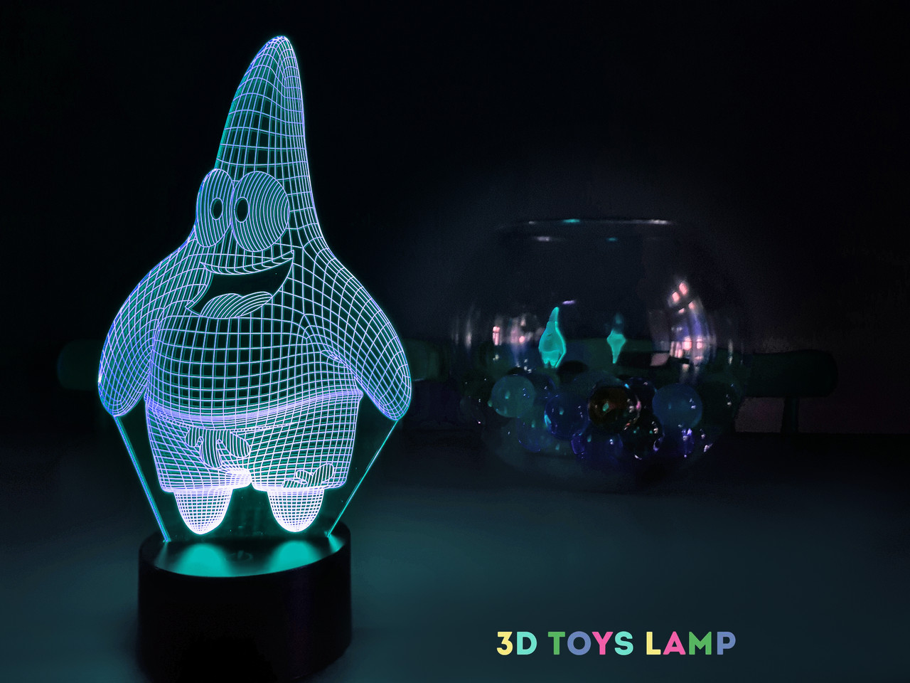 

Детский ночник "Патрик" 3DTOYSLAMP