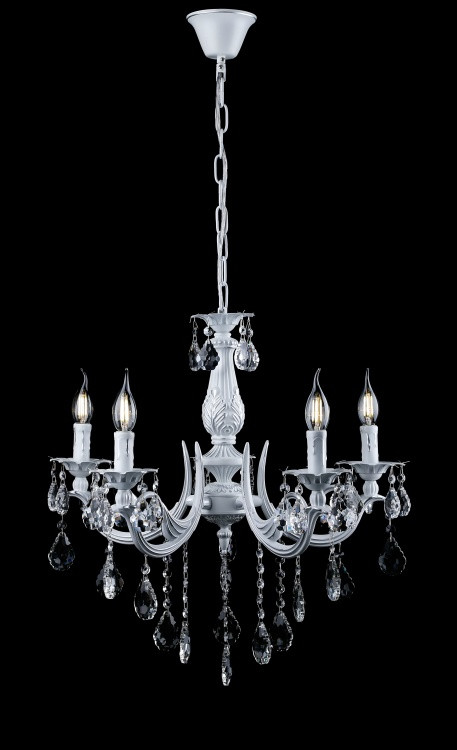 

Люстра свеча L77527/5 (WT+SL)