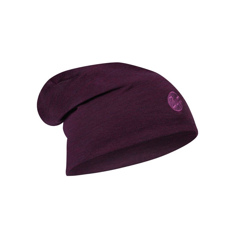 

Шапка Buff Heavyweight Merino Wool Hat multi stripes Темно-Фиолетовый